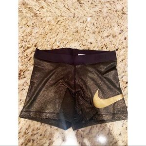 Nike Pro Cool 3” Sparkle Glitter Shorts